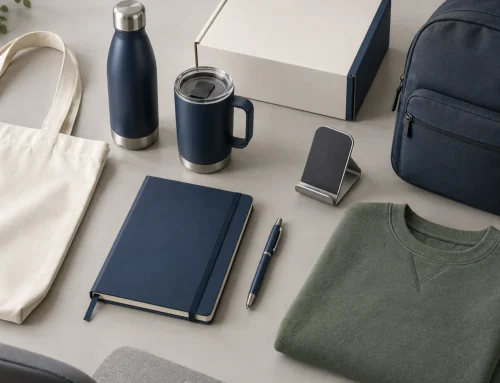 10 idees de marxandatge corporatiu útil per a clients i empleats